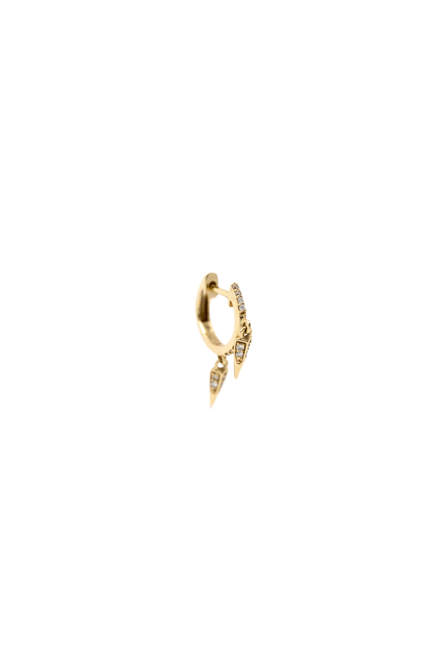Auré Hoop - Yellow Gold - Single Earring