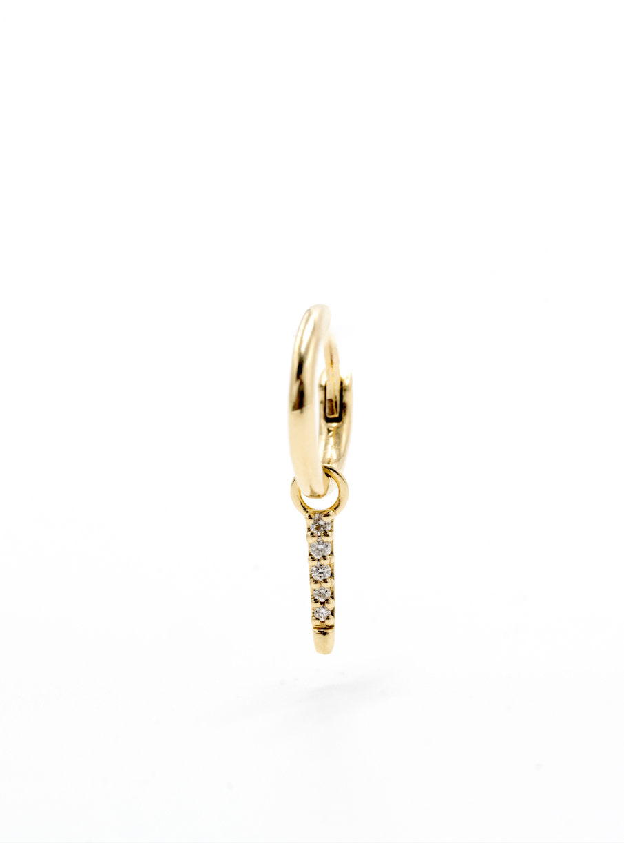 Simon Hoop - Single Earring - 8mm