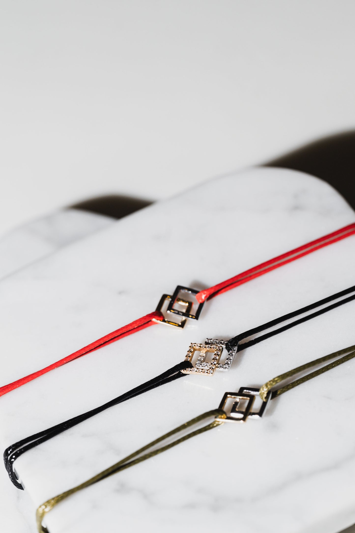 Square S Bracelet - Two-Tone