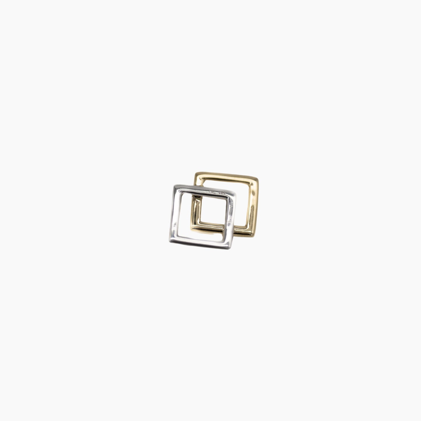 Square S Bracelet - Two-Tone