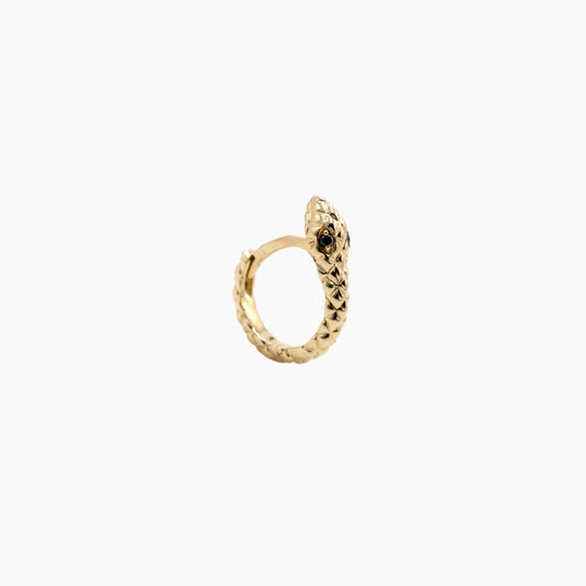 Snake Hoop - Single Earring