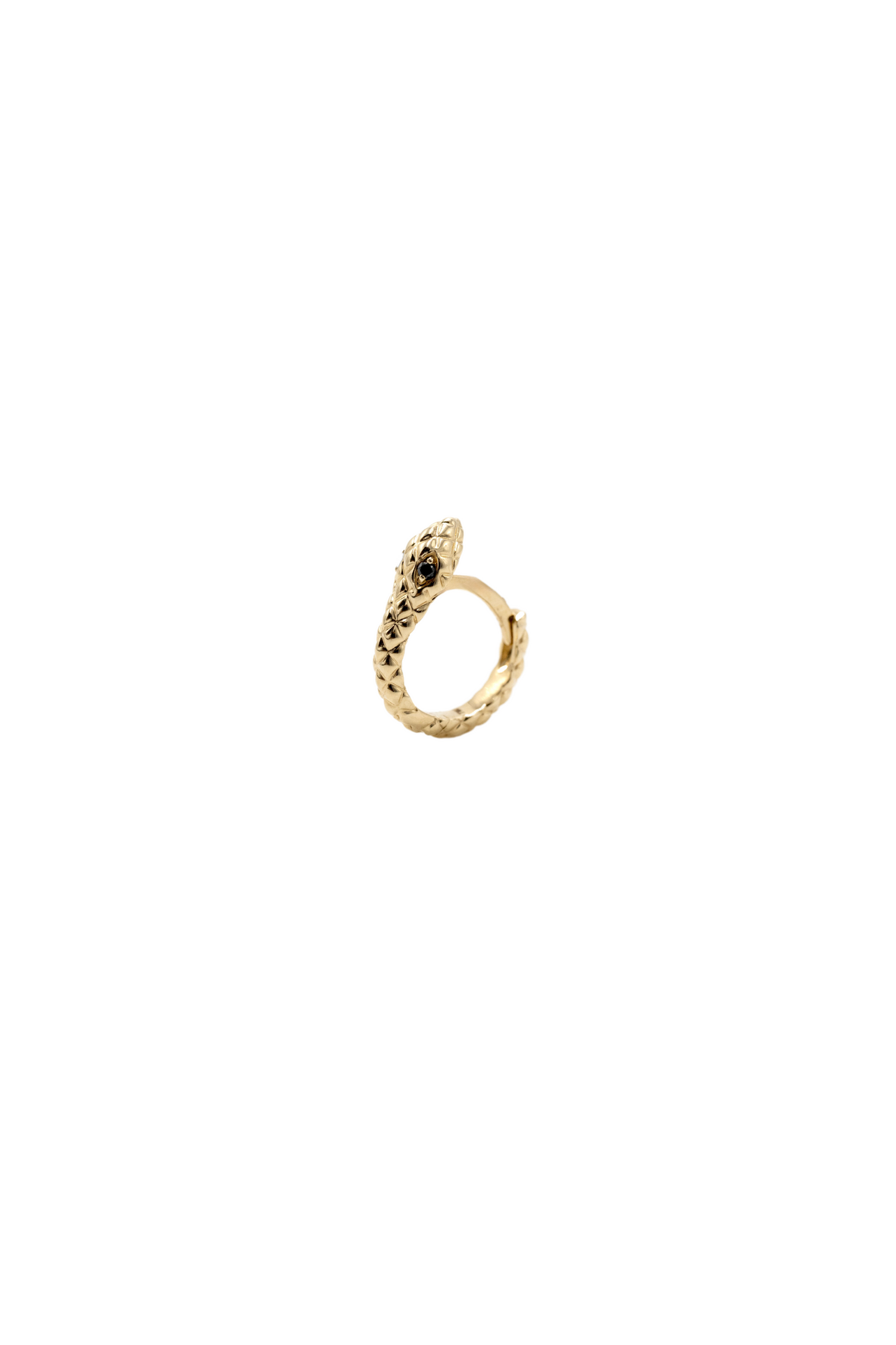 Single Earring - Snake Hoop