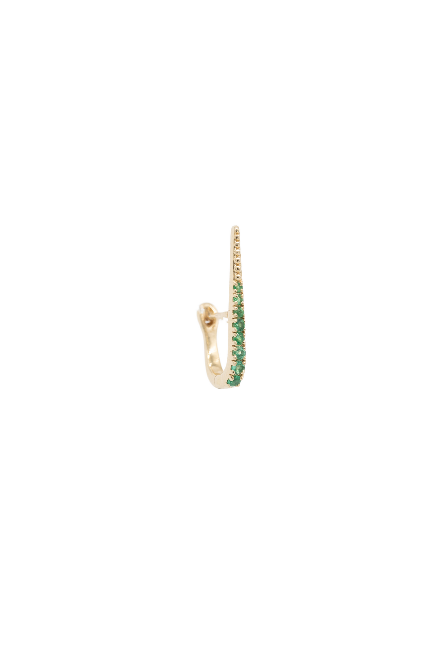 Single Earring - Milou Emerald