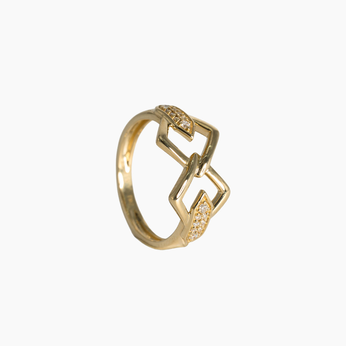 Signet Ring Double Square I
