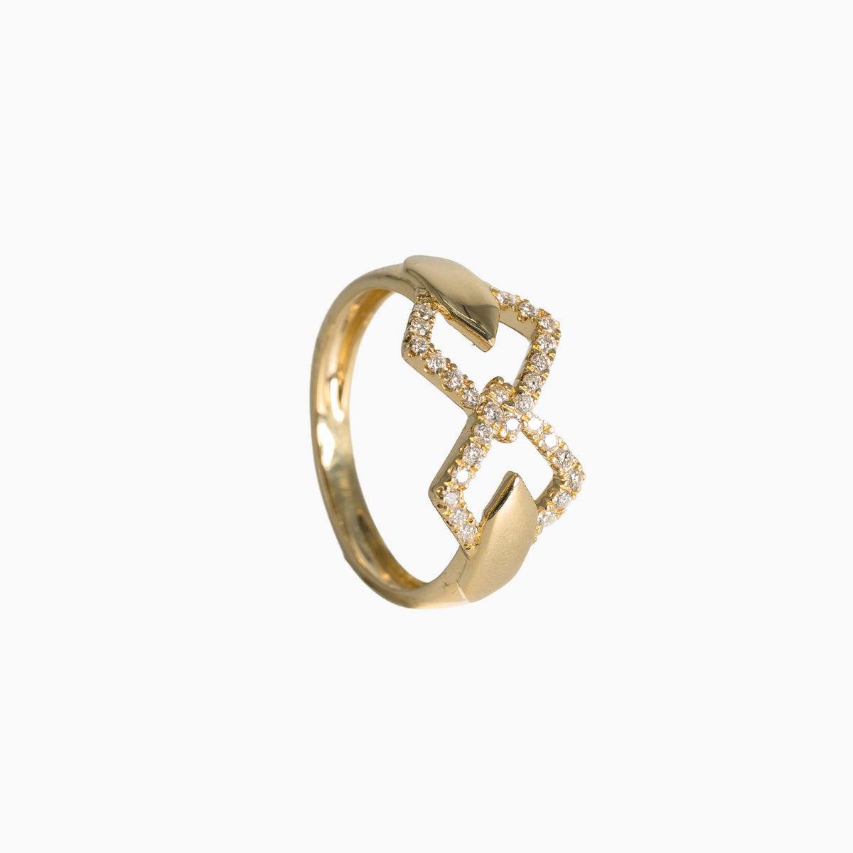 Signet Ring Double Square II