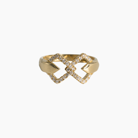 Signet Ring Double Square II