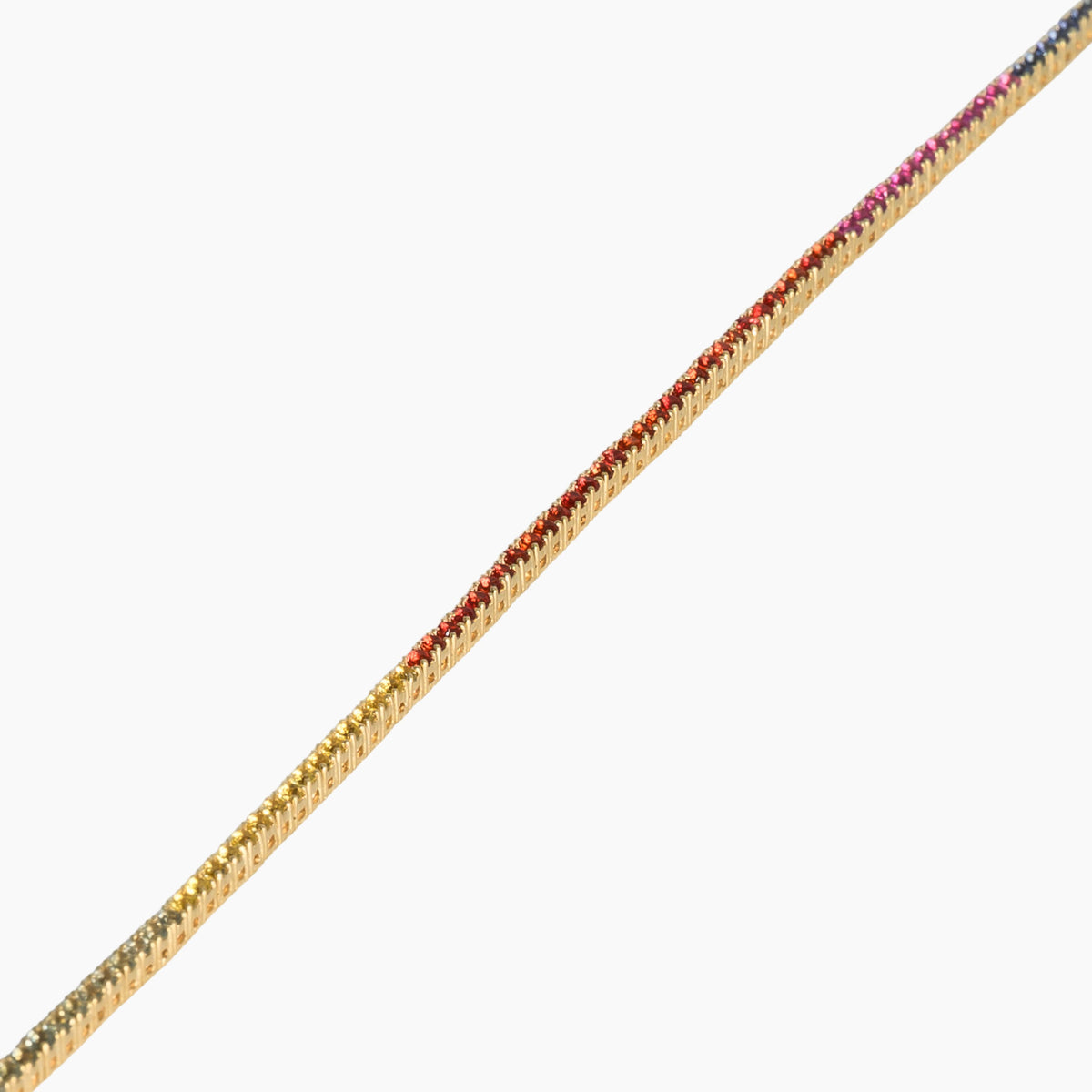 Tennis Bracelet Rainbow