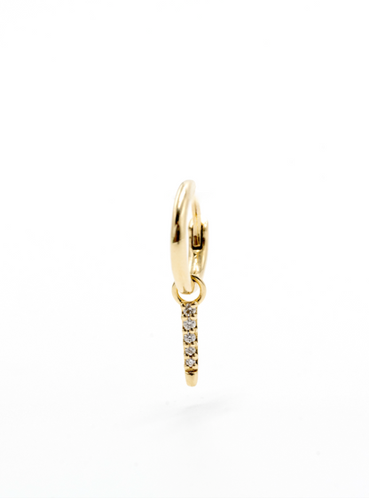 Simon Hoop - Single Earring - 8mm