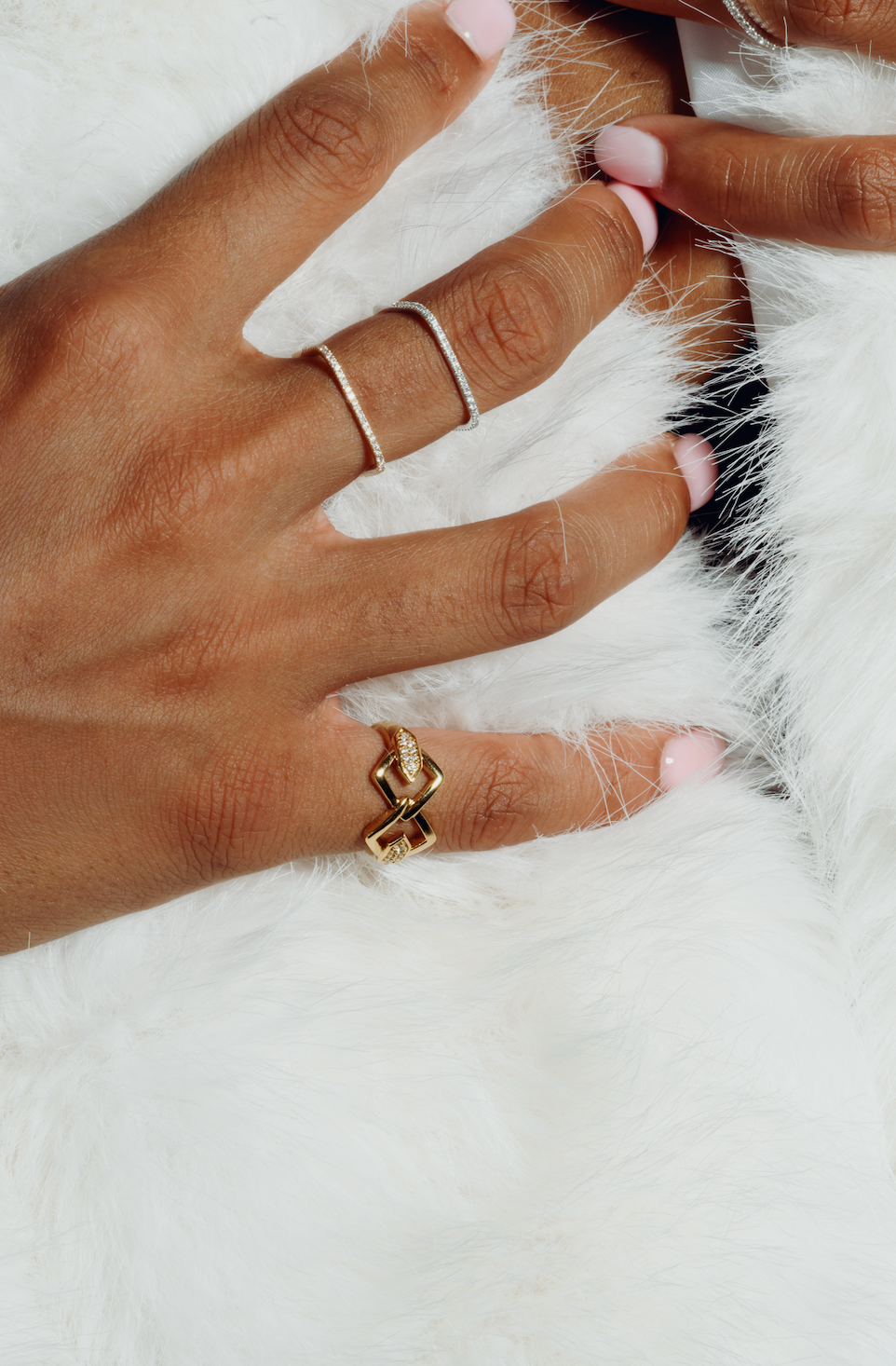 Signet Ring Double Square I