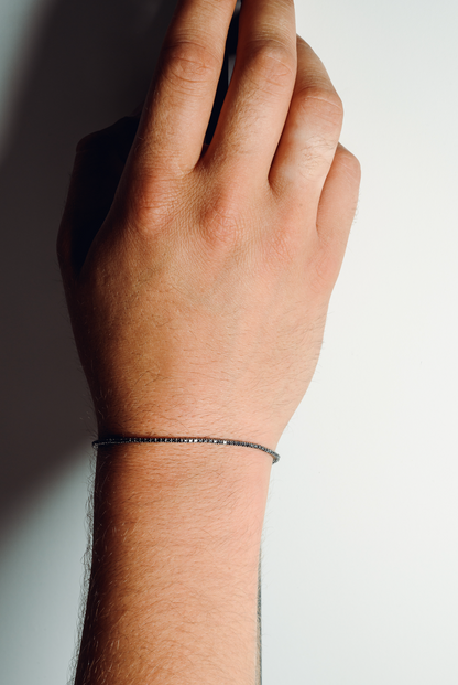 Tennis Bracelet Black