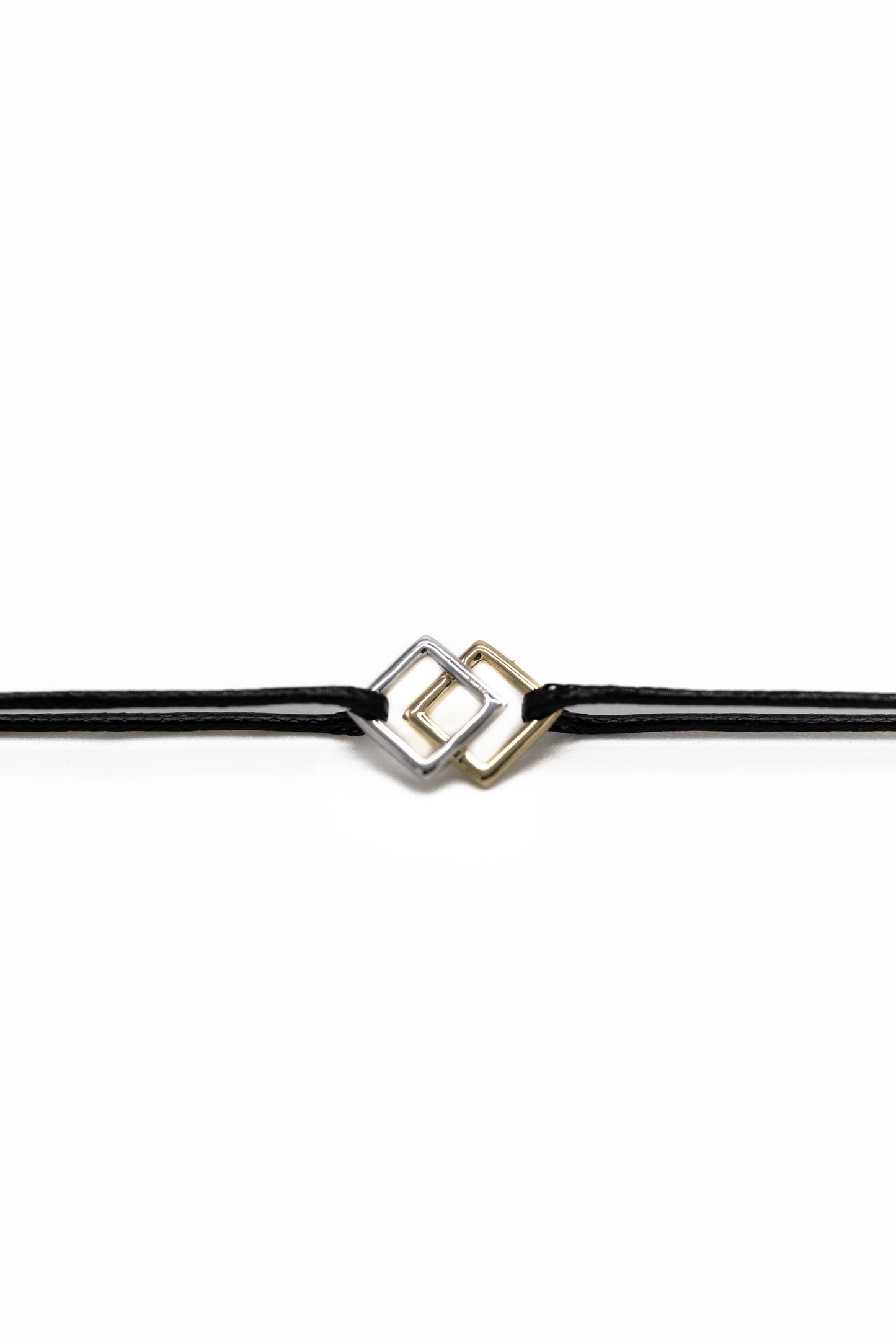 Square S Bracelet - Two-Tone